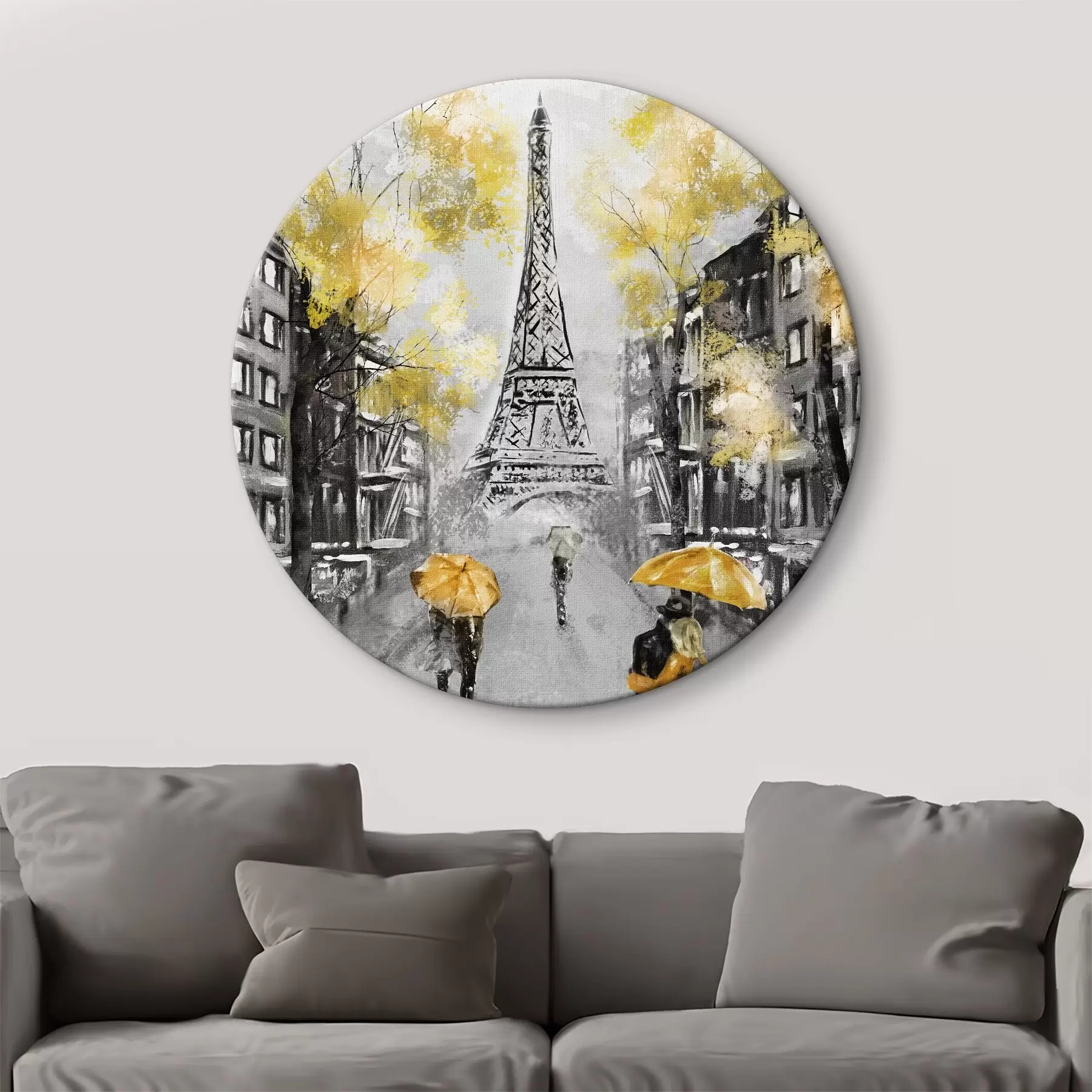 Obraz Oblaka, barvy a budovy Č. r34592