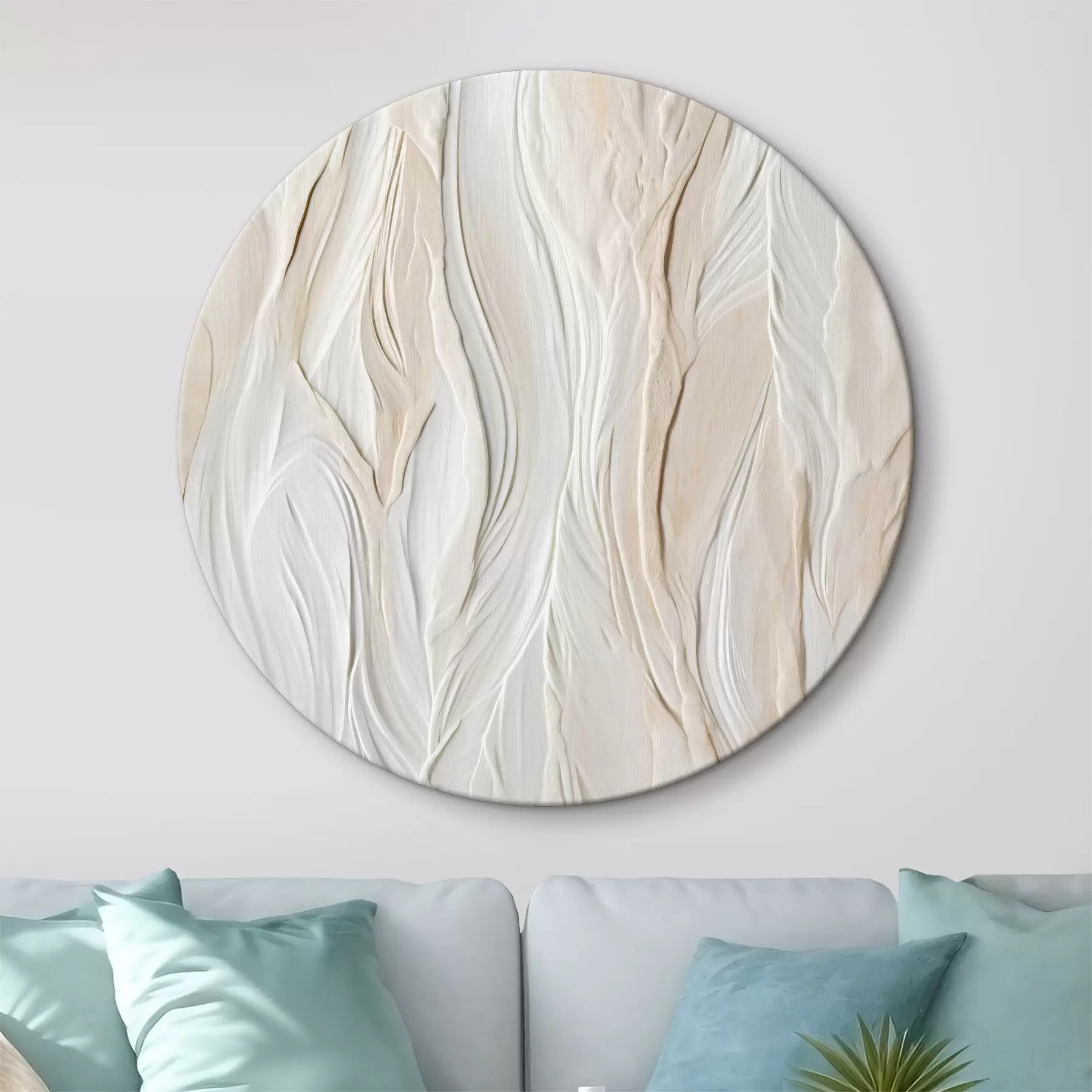 Obraz Neutrální tóny v tvarovaných vrstvách Č. r36027