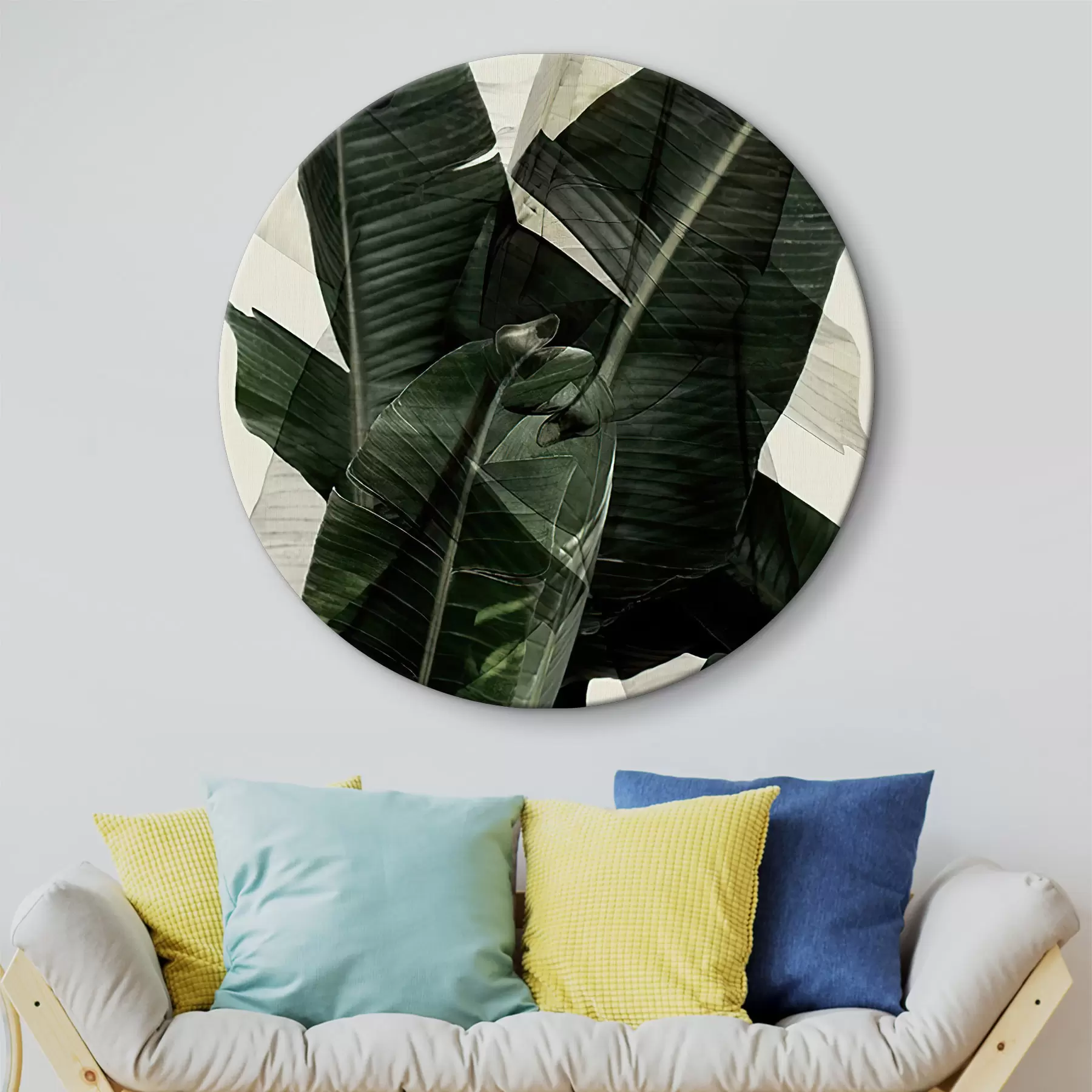 Obraz Rostlina, suchozemská rostlina a banánový list Č. r21747