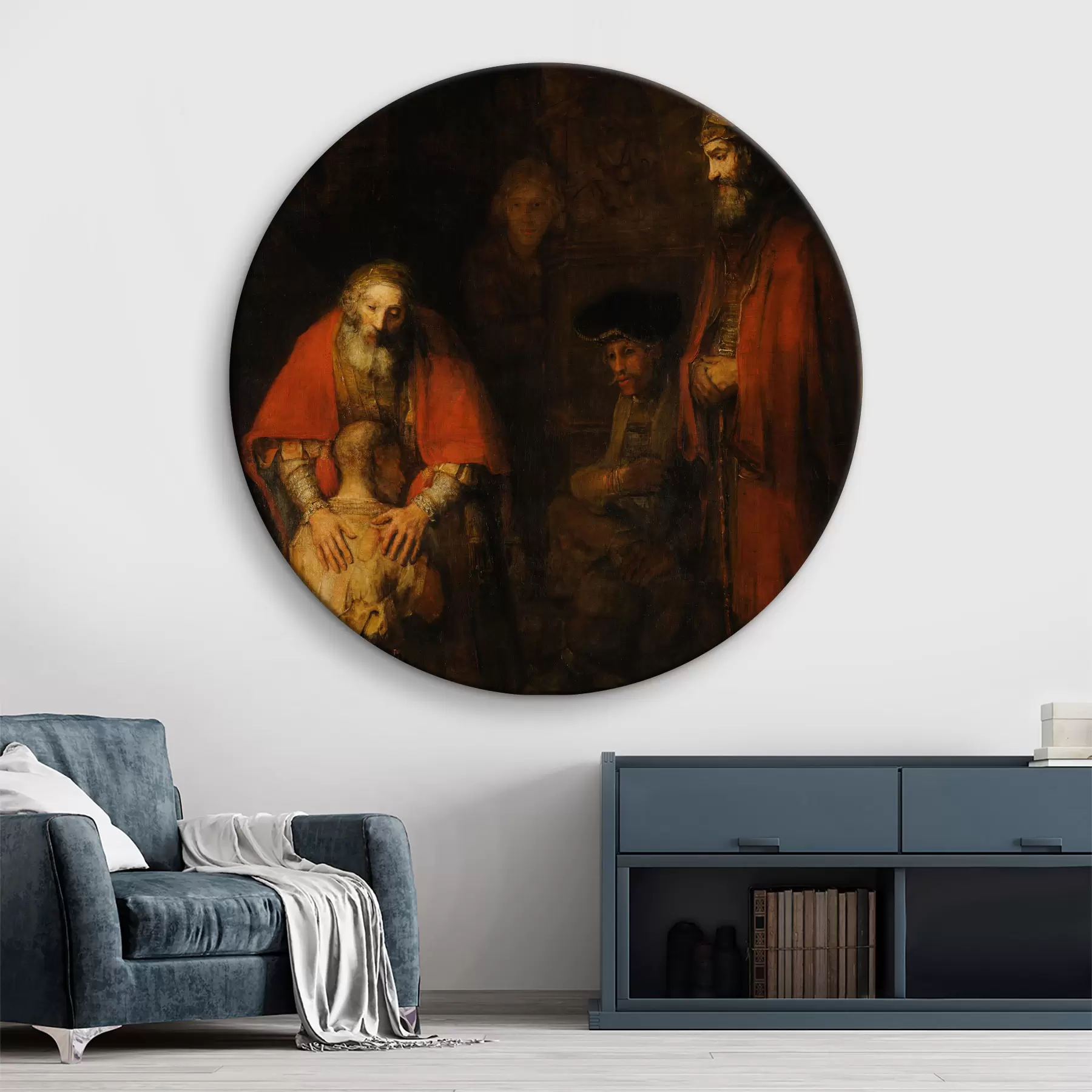 Obraz Návrat marnotratného syna, Rembrandt Č. r16099