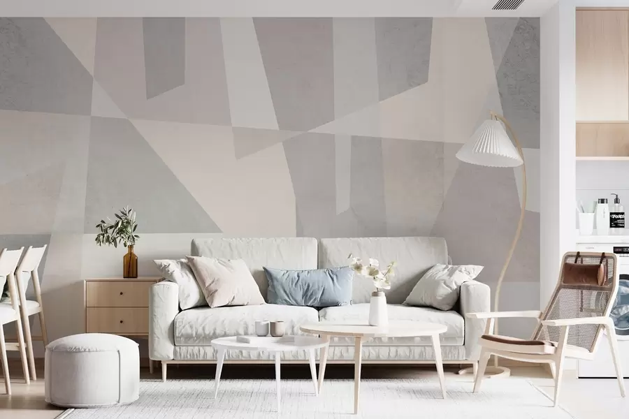 Fototapet moderní geometrie s texturou  w02445