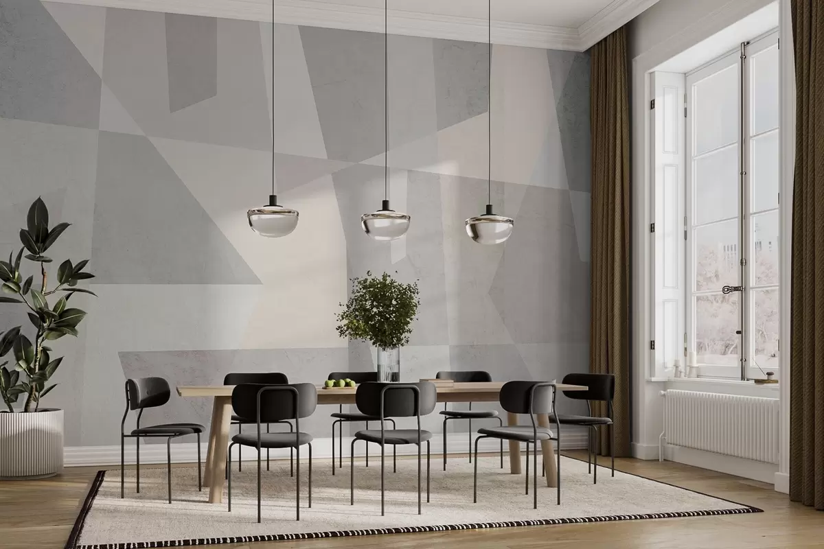 Fototapet moderní geometrie s texturou  w02445