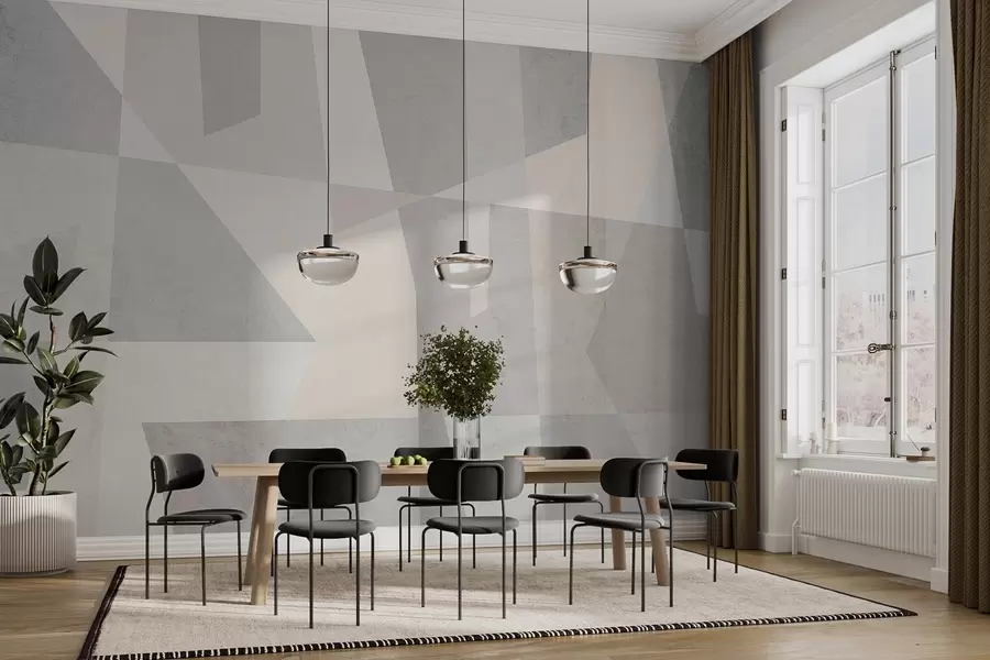 Fototapet moderní geometrie s texturou  w02445