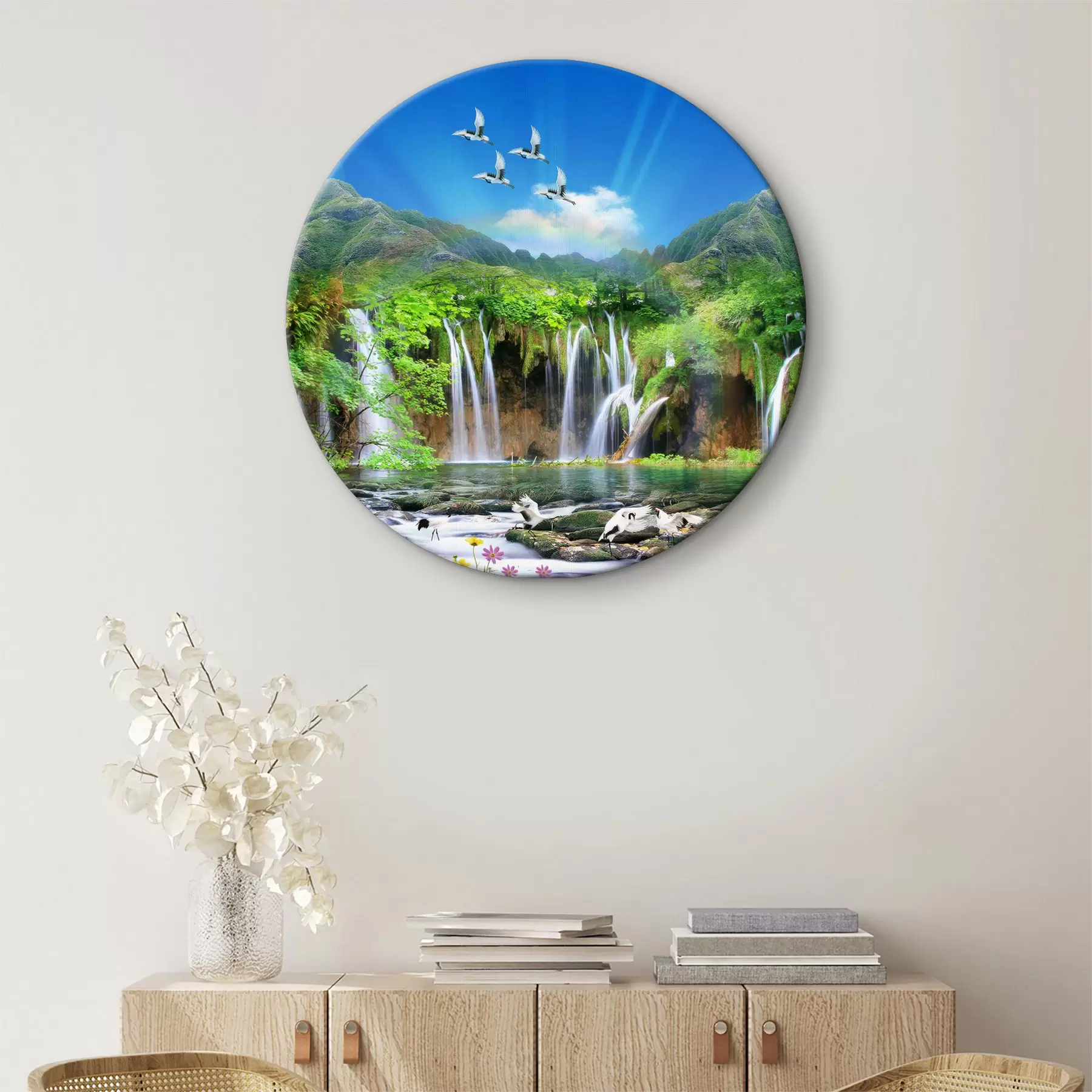 Obraz Voda, obloha a mrak Č. r03428