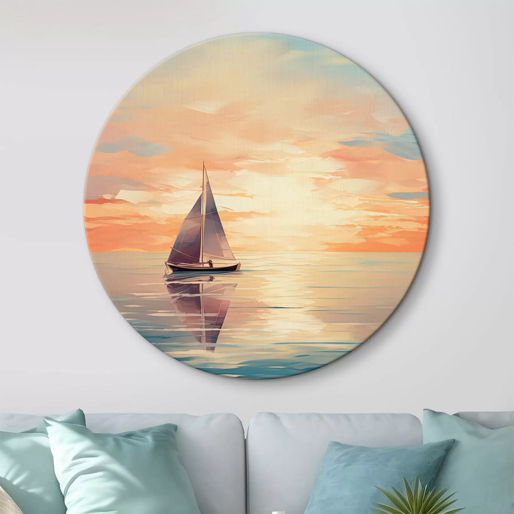 Obraz Akvarel loď Č. r38050