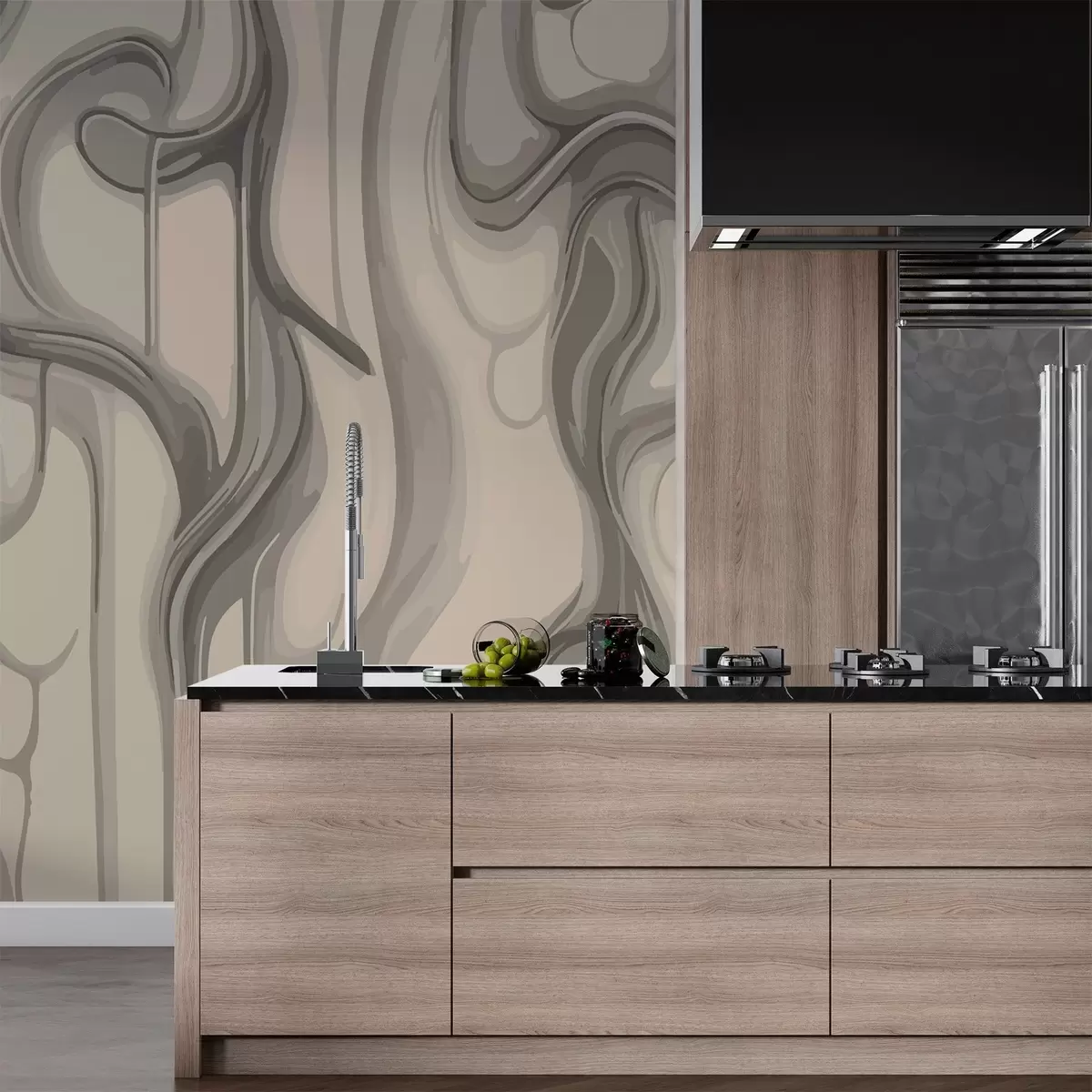 Fototapet Abstraktní linie w02421