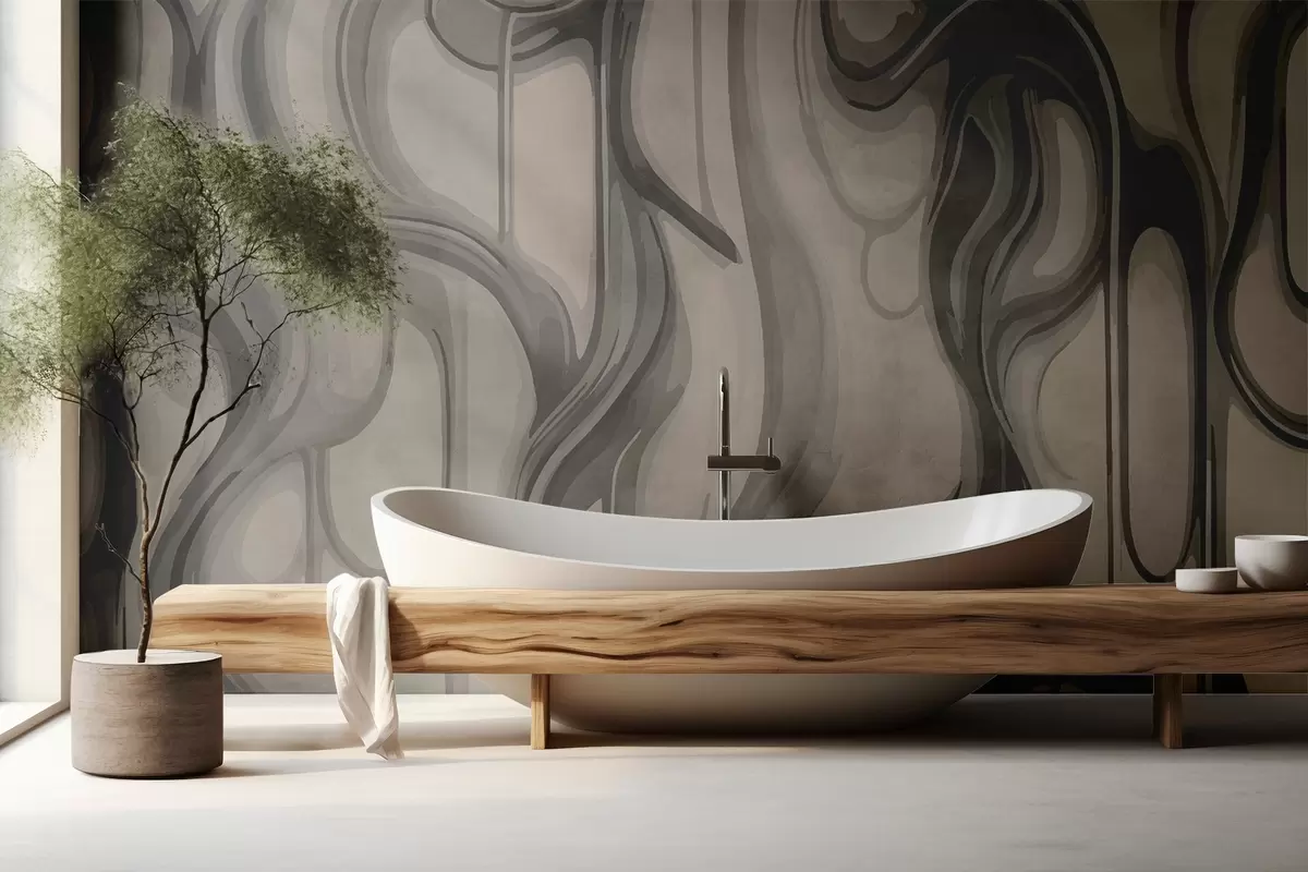 Fototapet Abstraktní linie w02421