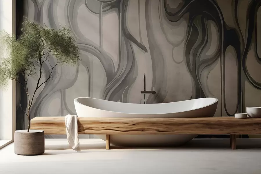 Fototapet Abstraktní linie w02421