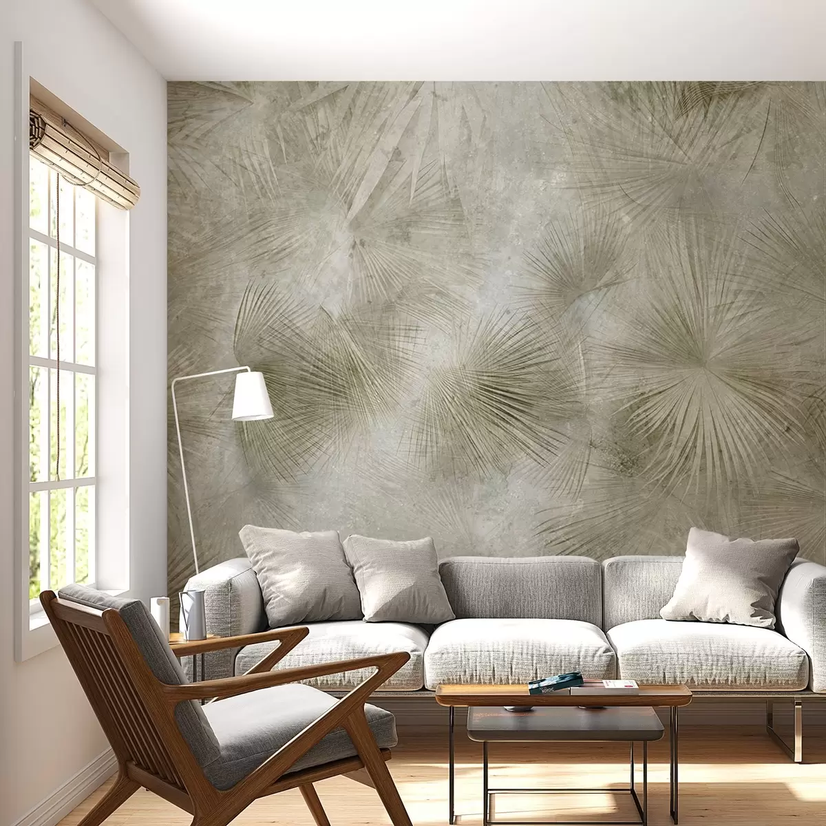 Fototapet Průsvitné tropické listy w08482