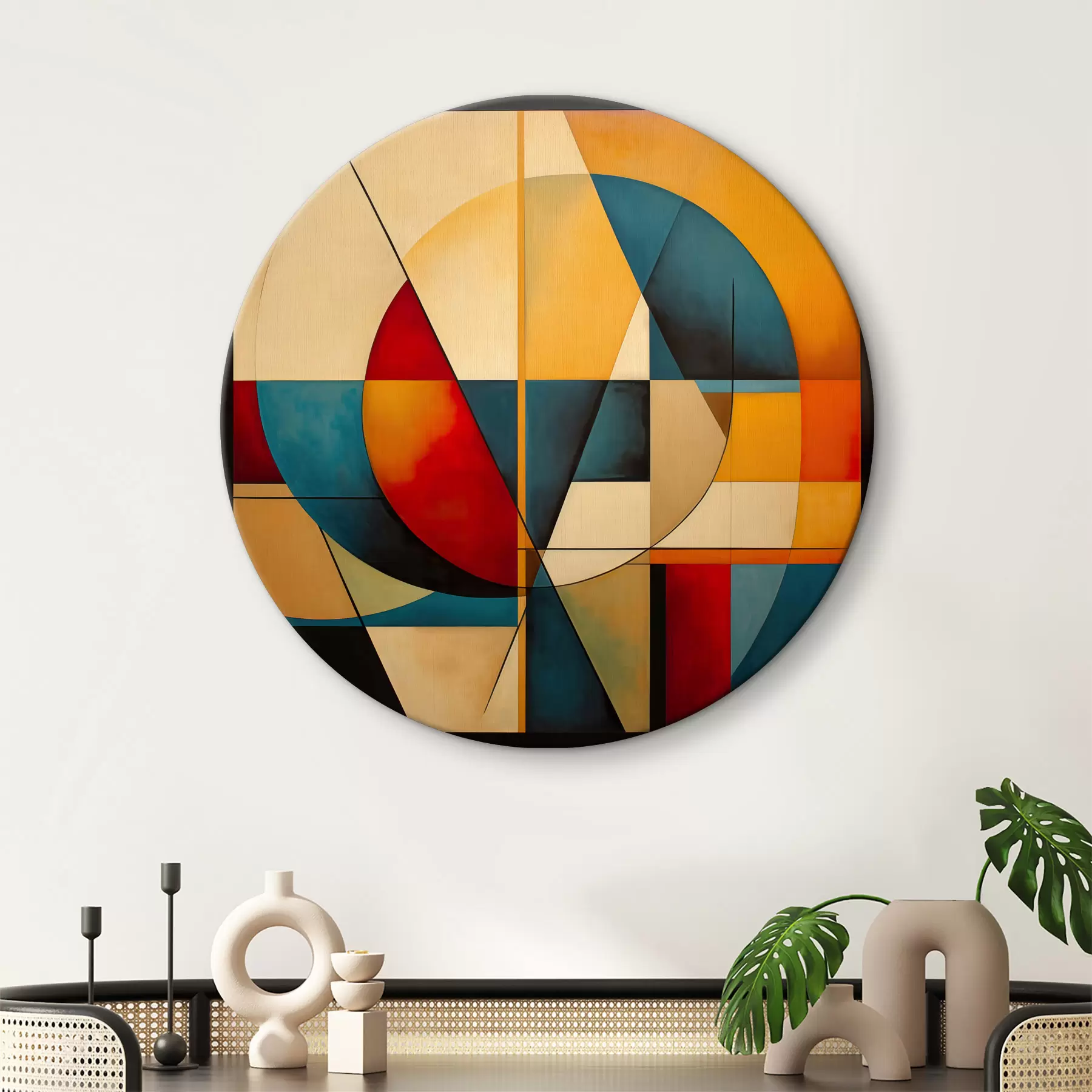 Obraz Geometrické abstraktní Č. r38104