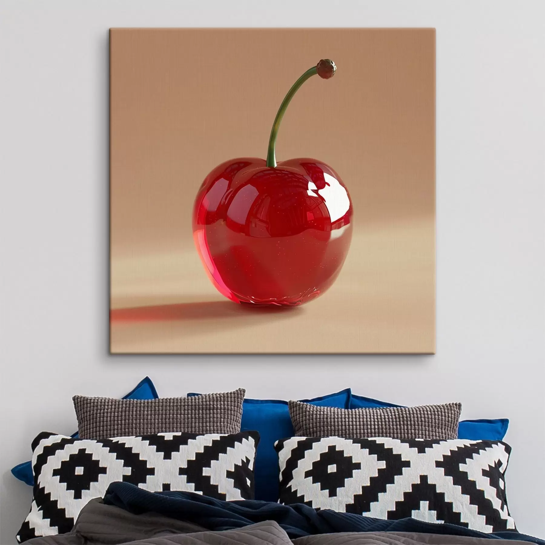 Obraz Ovoce, zralé červené třešně Č. s42069