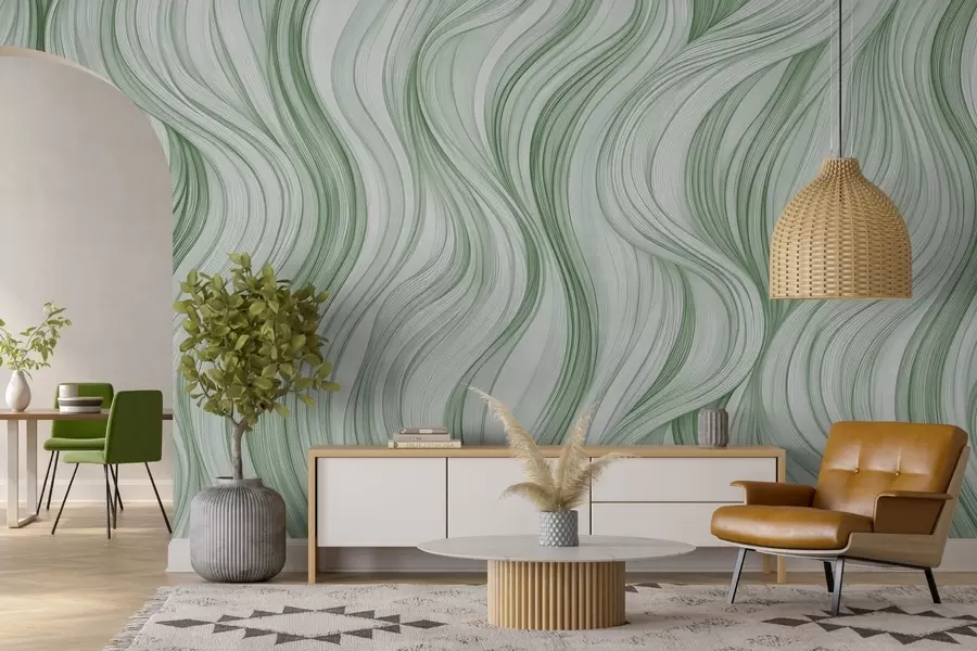 Fototapet Hladké vertikální vlny w02505v3