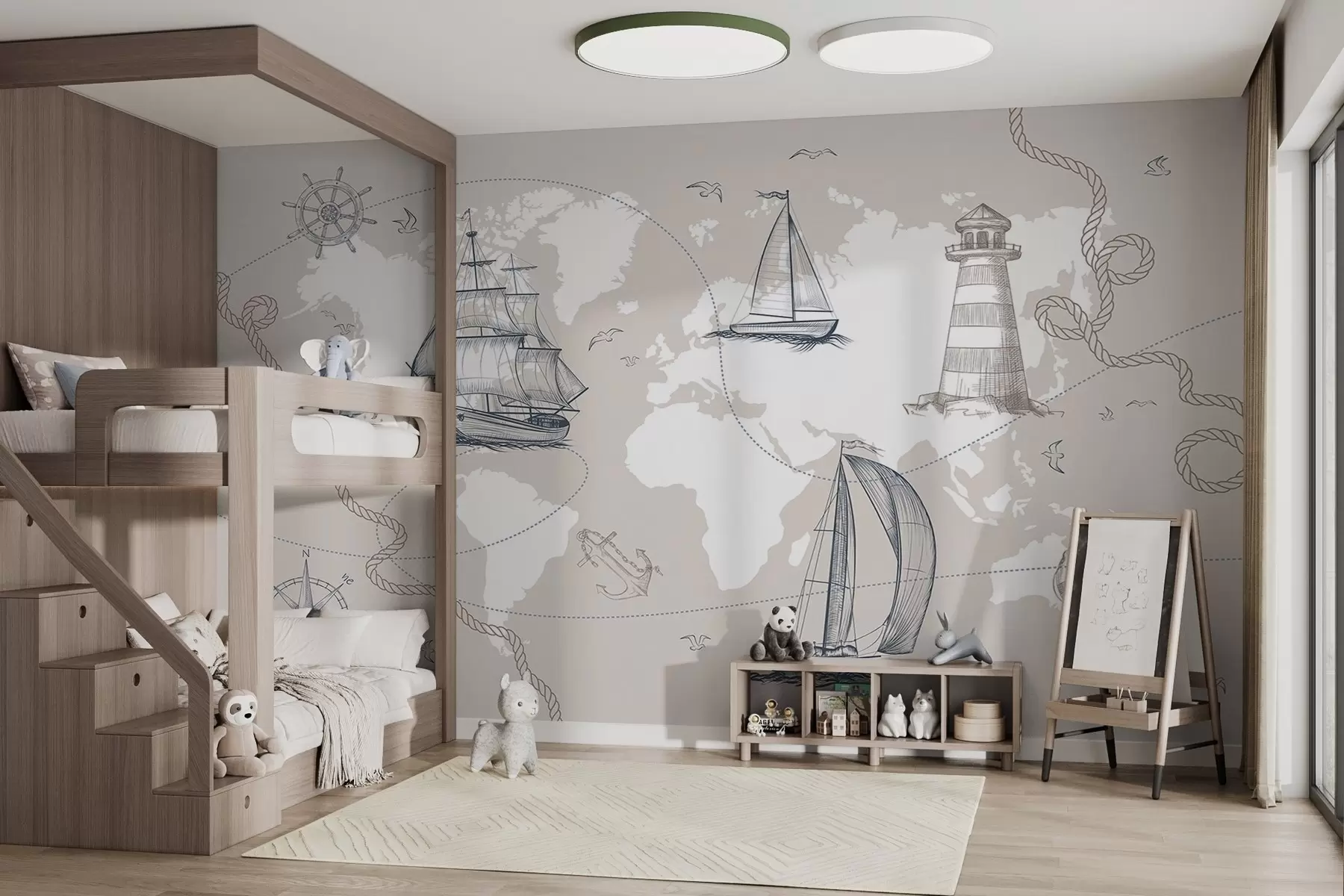 Fototapet Cesta lodí w02507v1