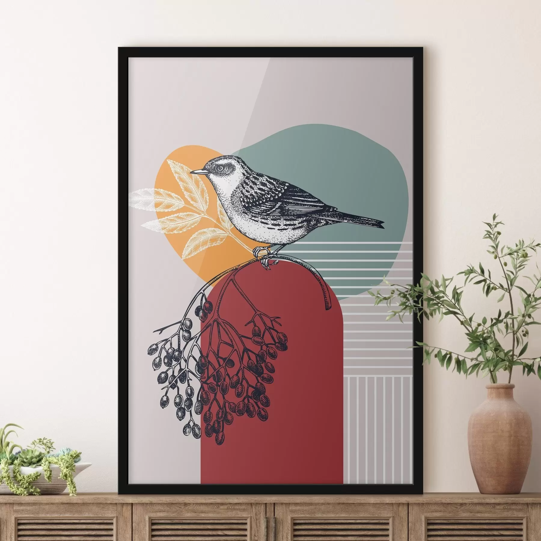 Obraz Pták na větvi Č. f38443