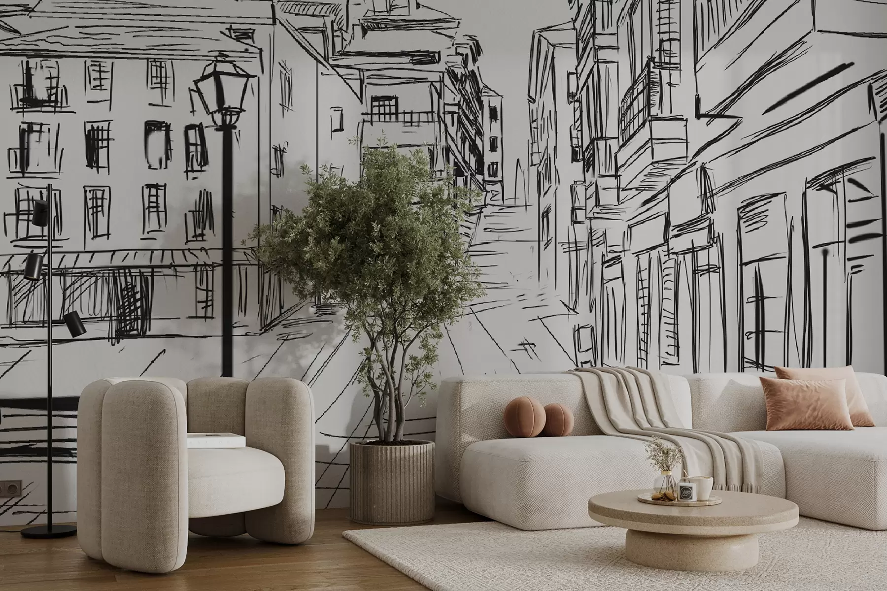 Fototapet Budova, černá e infrastruktura u51061