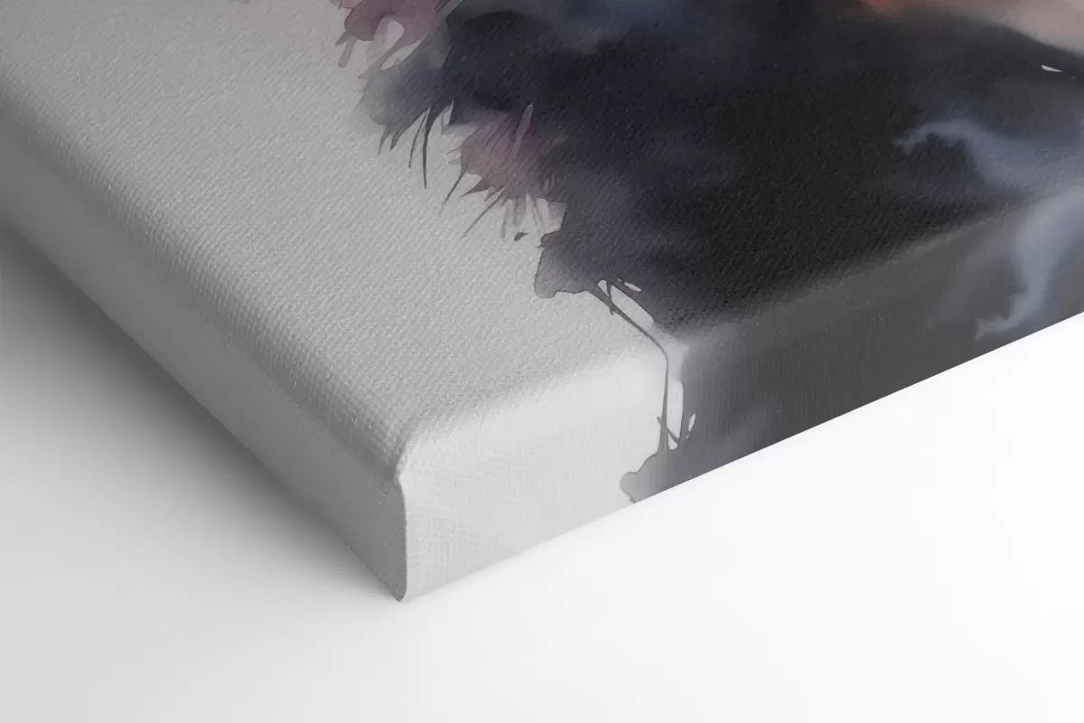 Obraz Akvarel imitující kočku Č. s42121