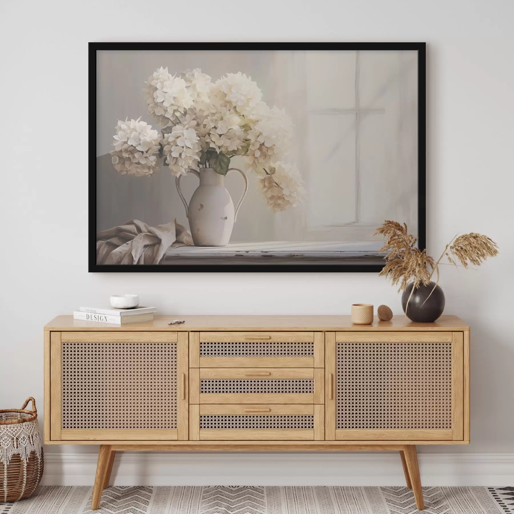 Fototapet Váza s květinami na okenním parapetu f41762