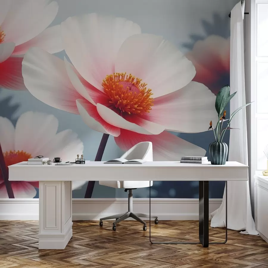 Fototapet barevné květy w02612