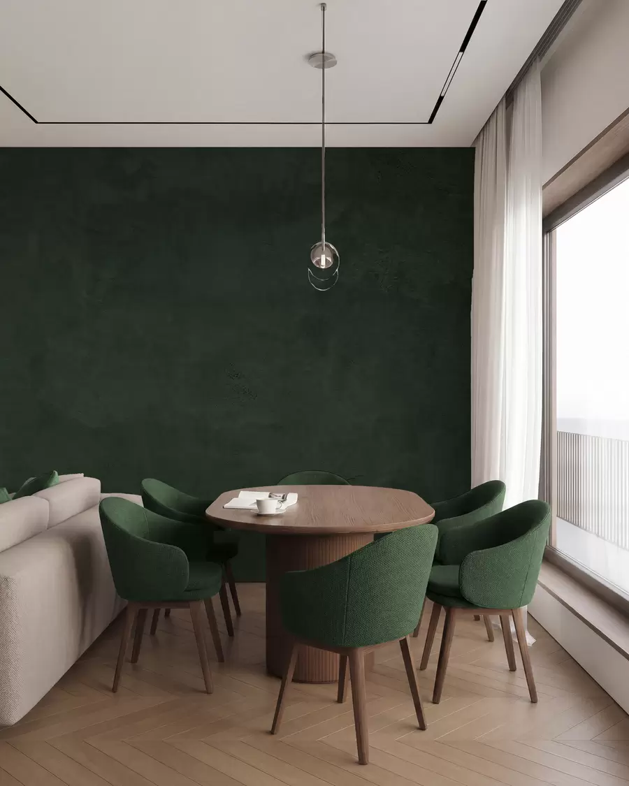 Fototapet Zelené pozadí s efektem betonové zdi w02553v1