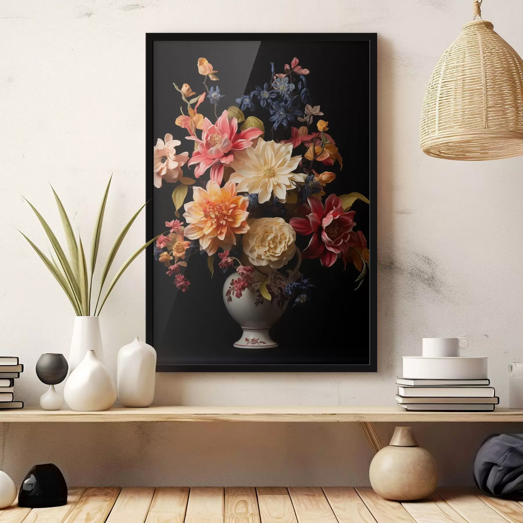 Fototapet Mistrovské květinové dílo f42292