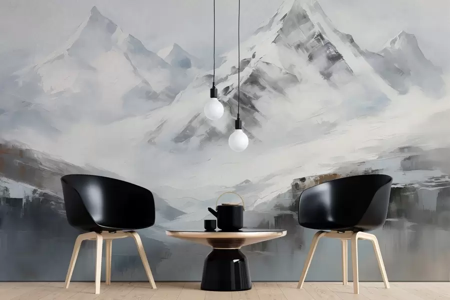 Fototapet Stylizované hory w02681