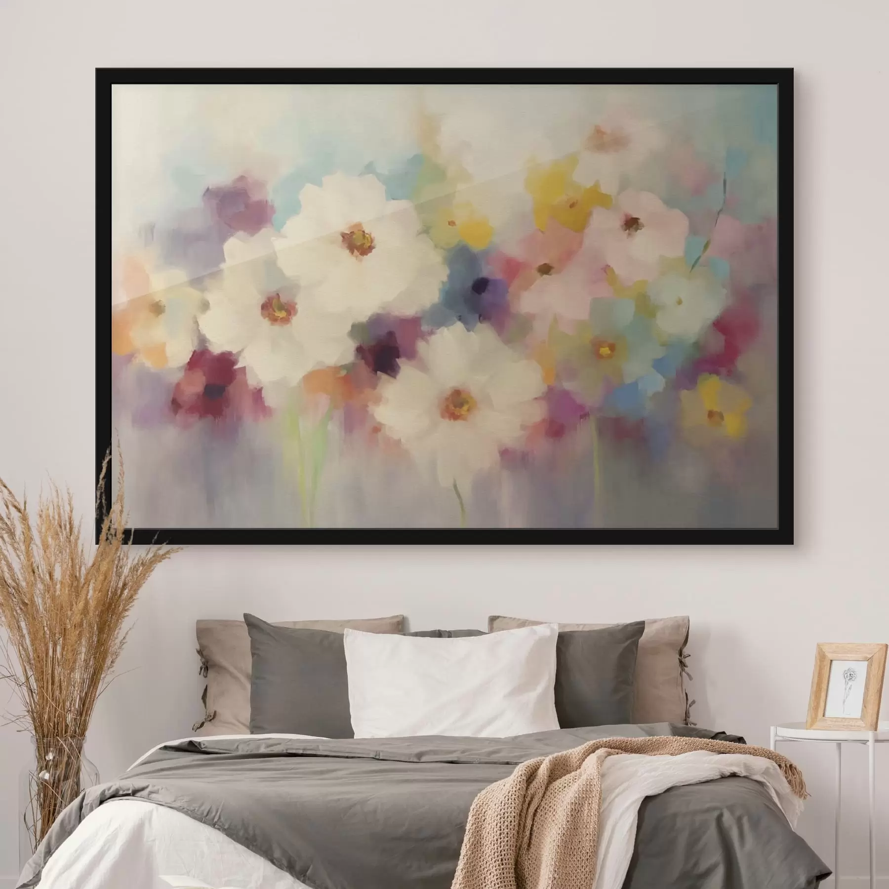 Fototapet barevné květy f42308