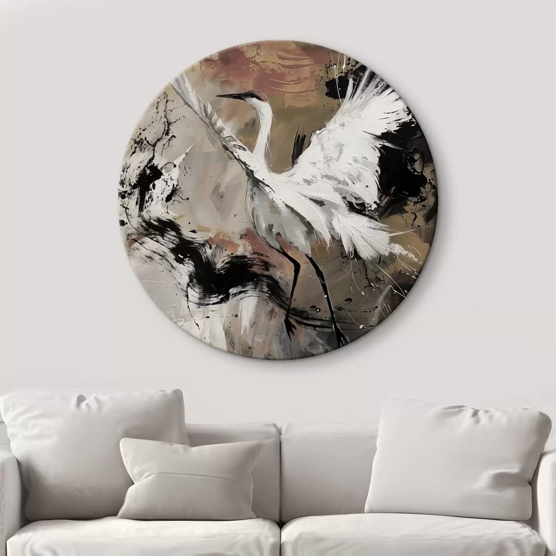 Obraz Japonský jeřáb Č. r41397