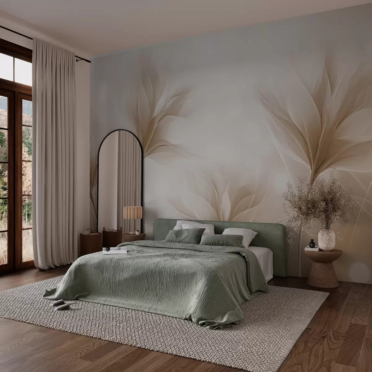 Fototapet Měkké průhledné okvětní lístky w02697v1