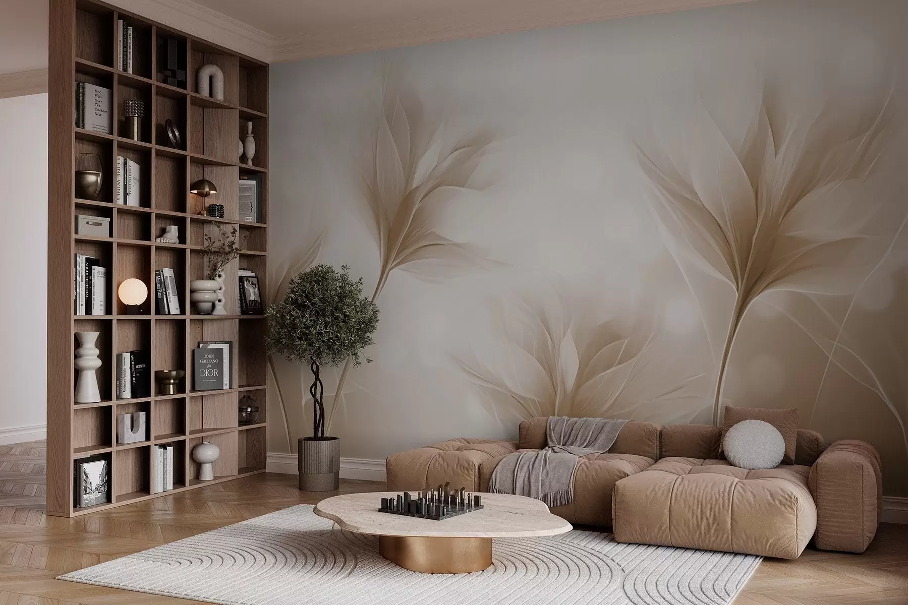 Fototapet Měkké průhledné okvětní lístky w02697v1