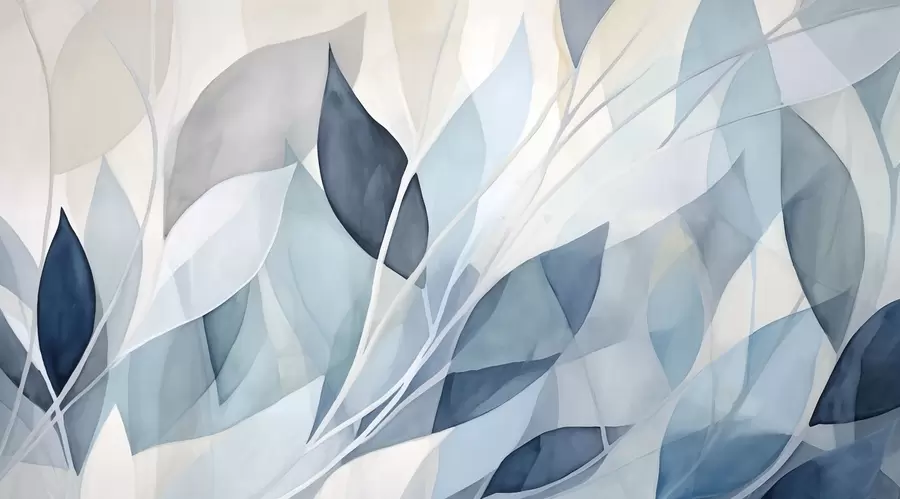 Fototapet Abstraktní listy w02701