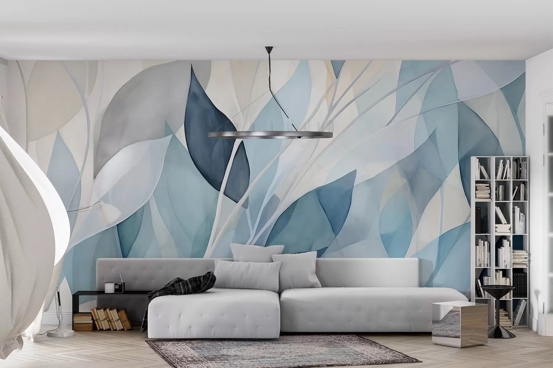 Fototapet Abstraktní listy w02701