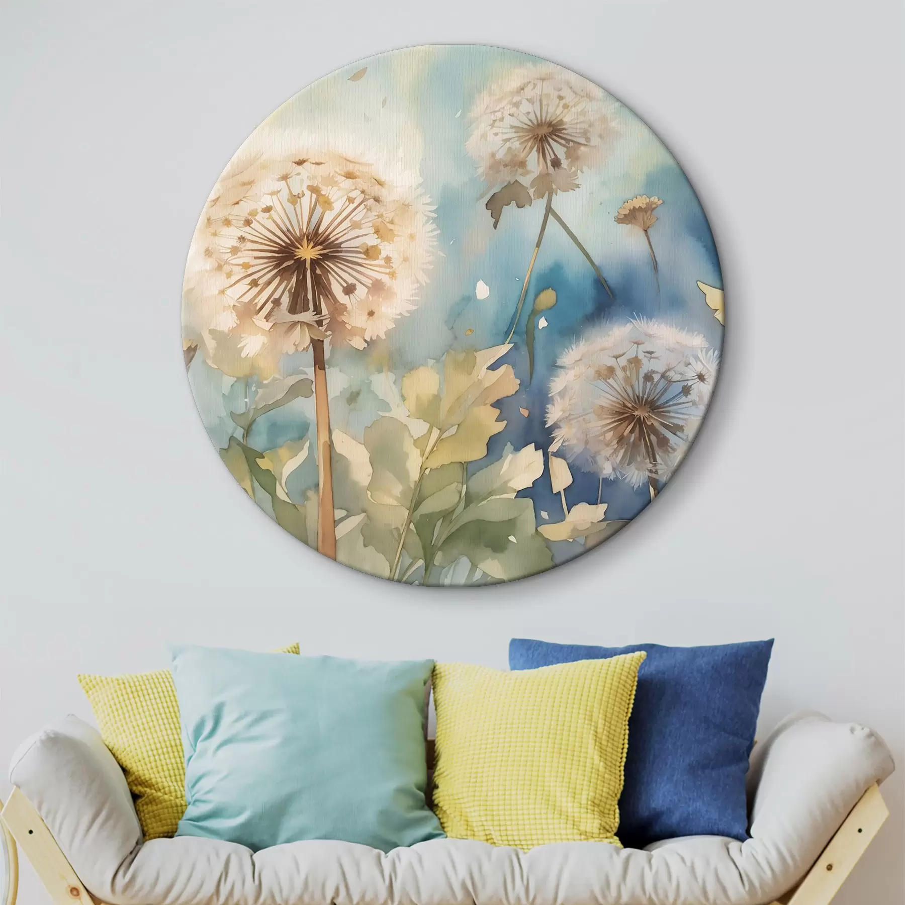 Obraz Pampeliška pole akvarel akvarel akvarel akvarel akvarel akvarel akvarel Č. r35839