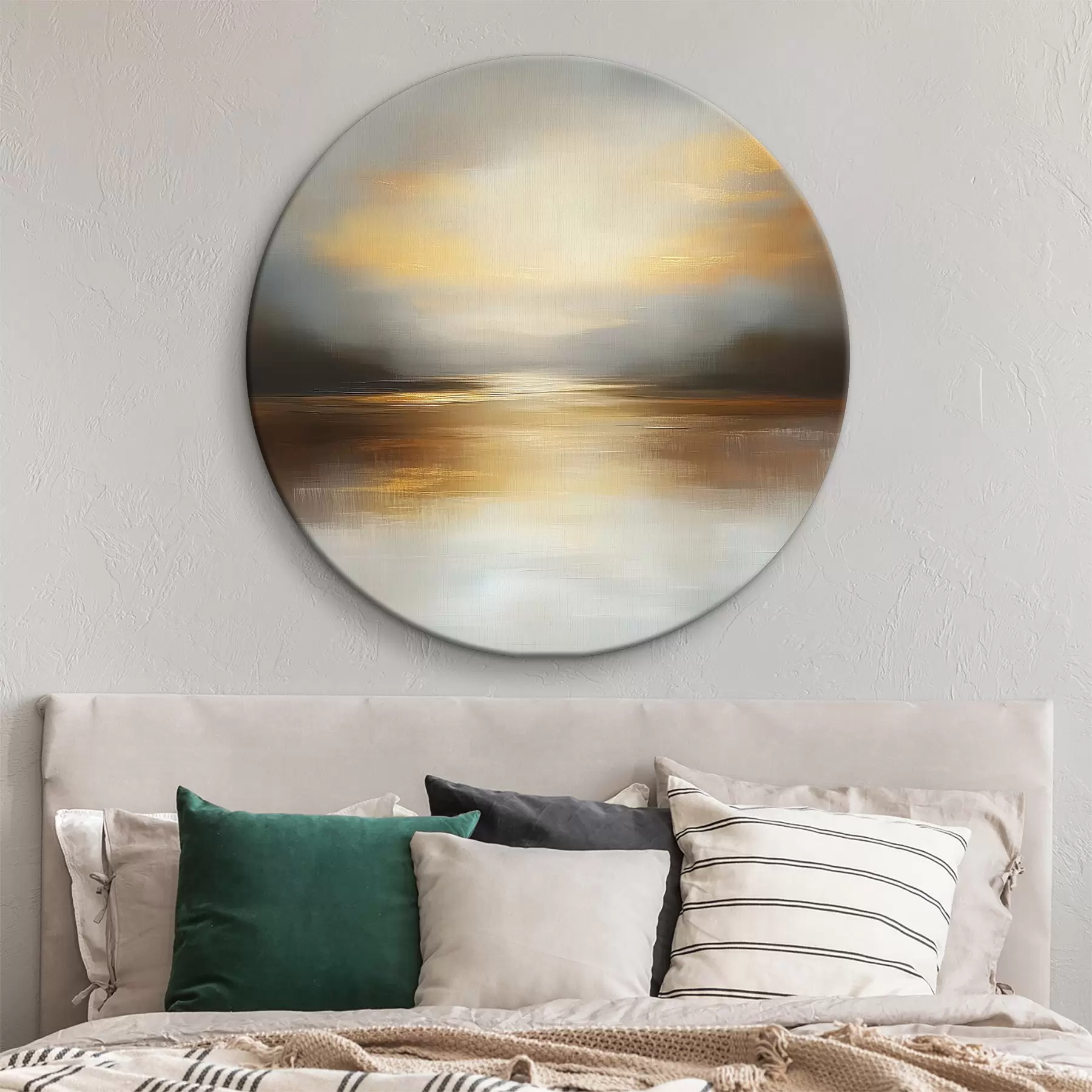 Obraz Abstraktní krajina se západem slunce Č. r40738