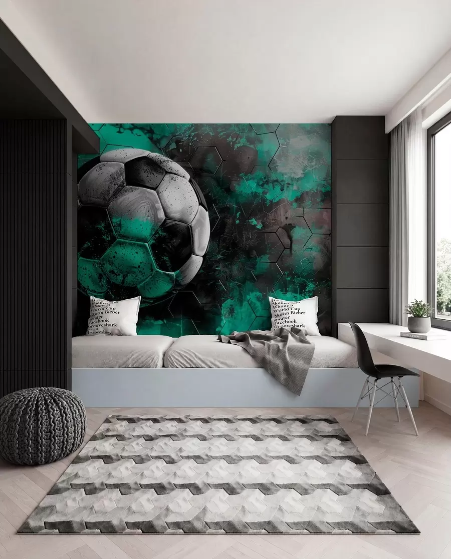 Fototapet Fotbalový míč w08618