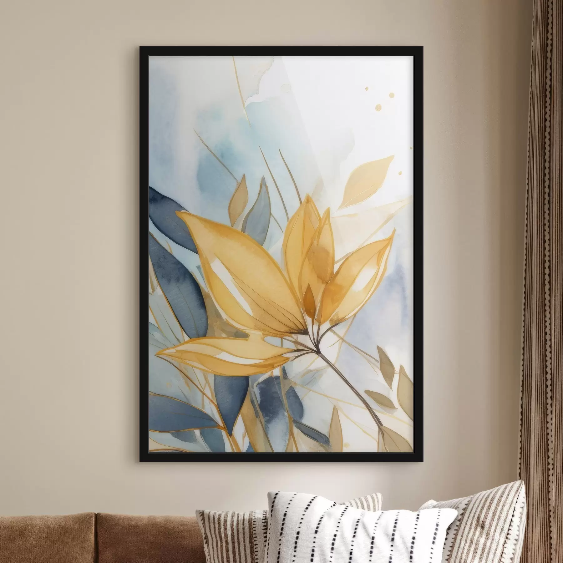 Fototapet Abstraktní květiny v akvarelu f42387