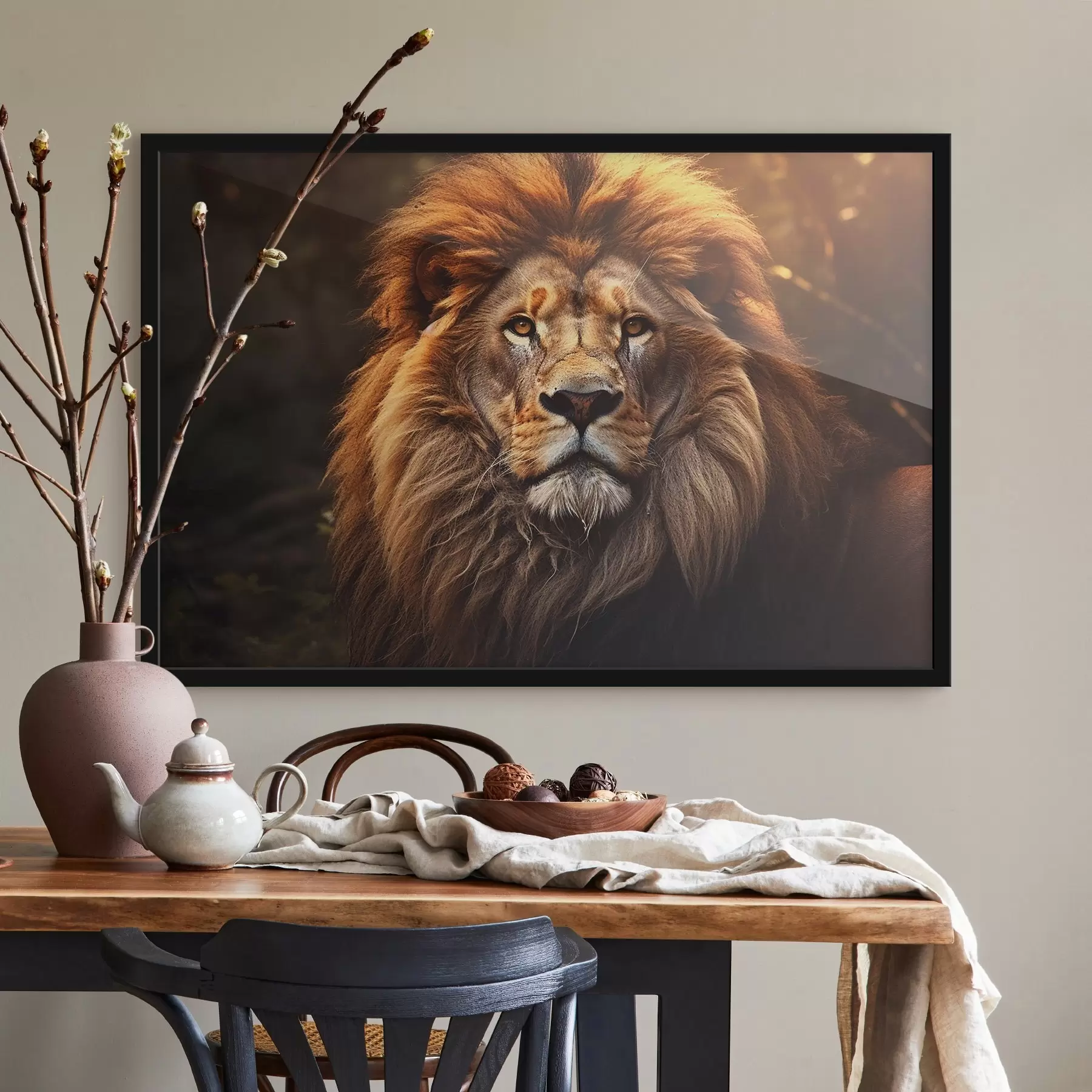 Obraz Nádherný lev Č. f42390