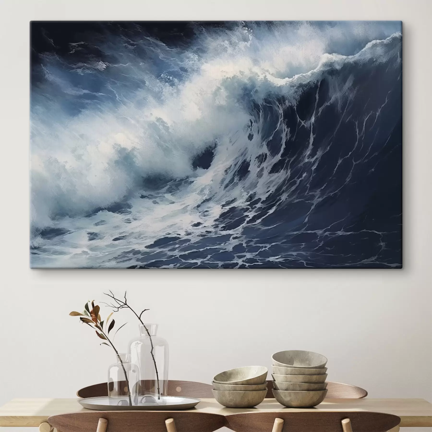 Fototapet Bouřlivá vlna oceánu s42487