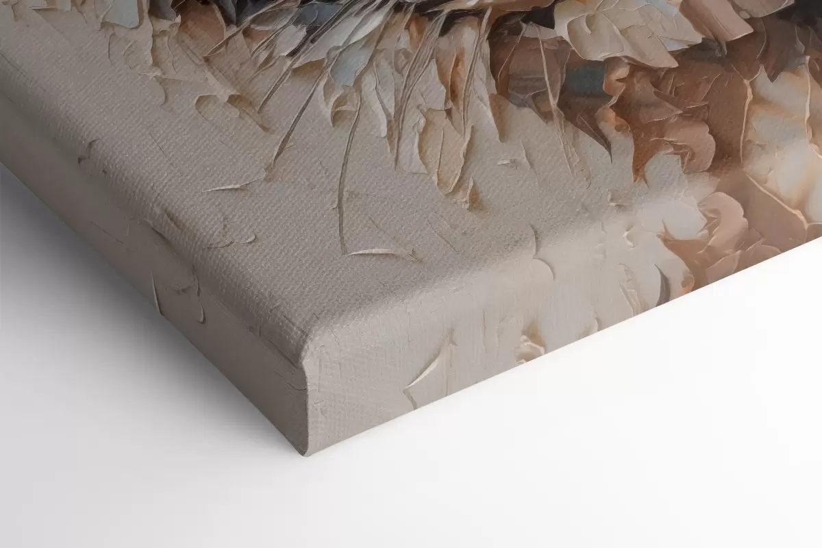 Obraz Tahy štětcem imitující tygra Č. s42593