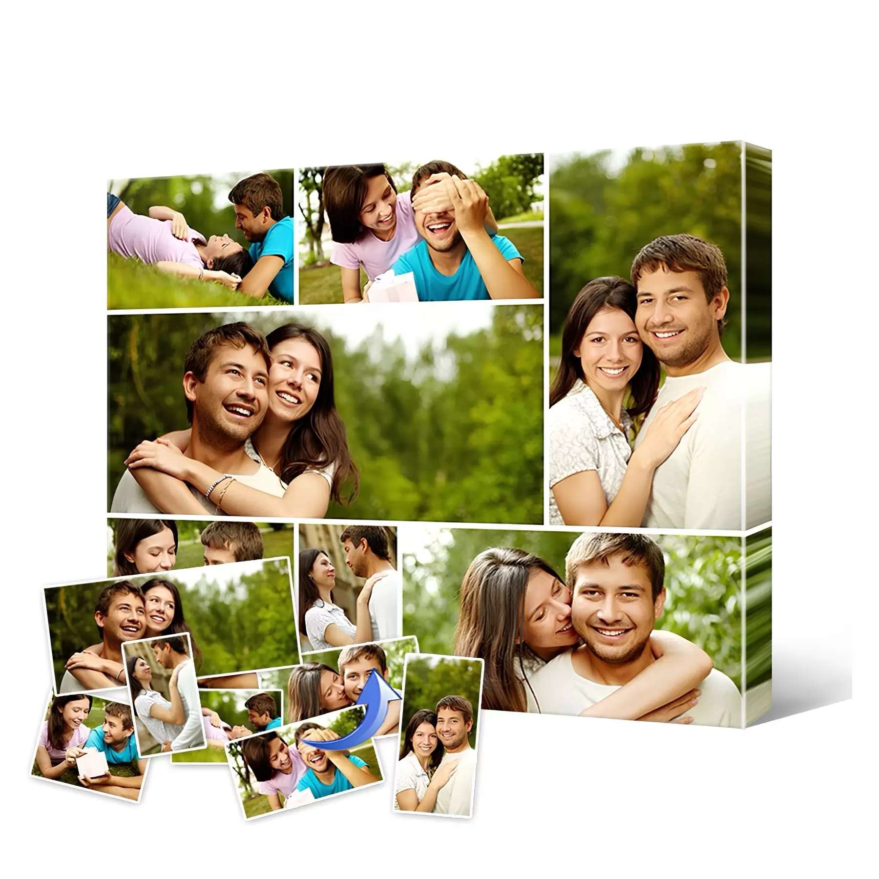 Obraz Koláž z fotek na zeď na objednávku Č. s42666