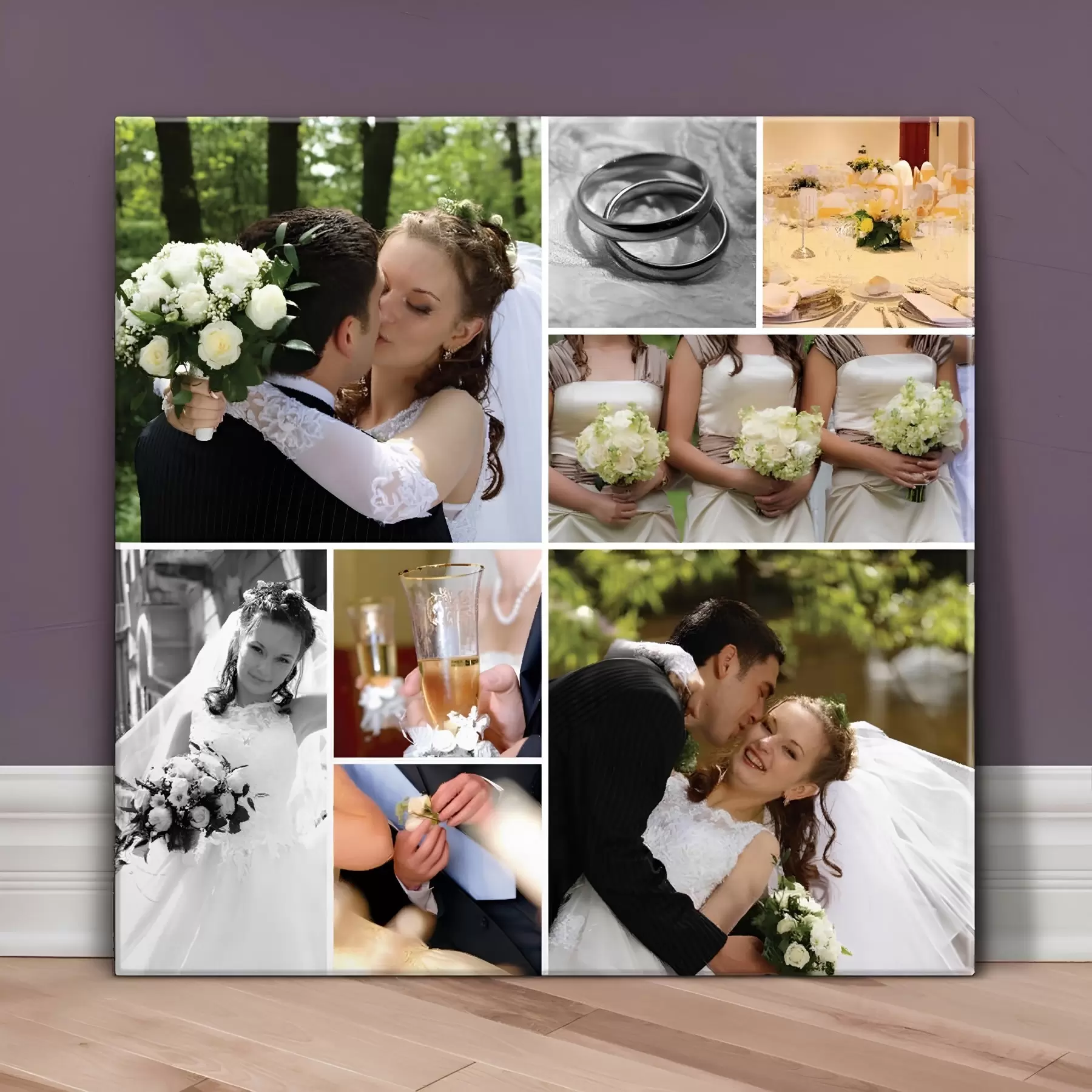 Obraz Fotokoláž na plátno z mých fotografií Č. s42670