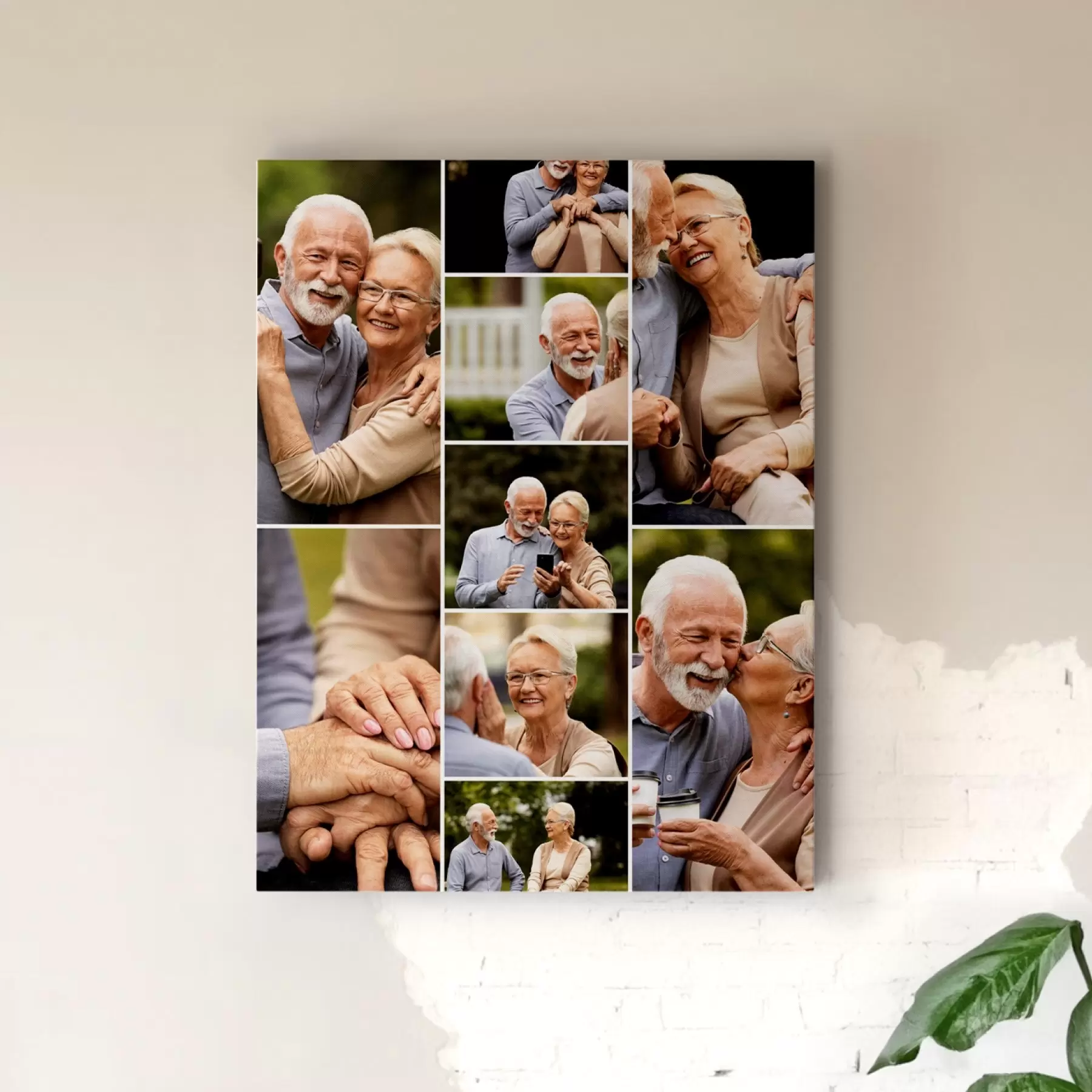 Obraz Fotokoláž na plátno z mých fotografií Č. s42689