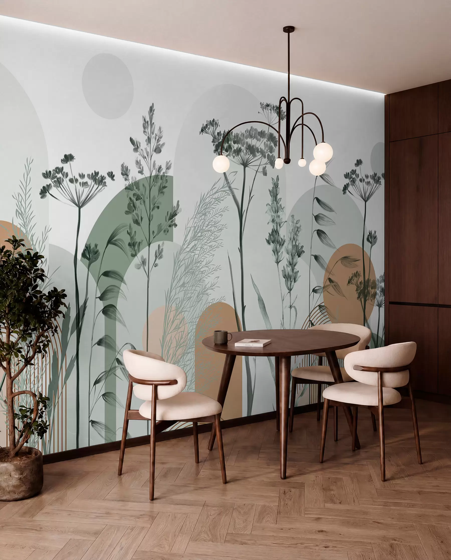 Fototapet Botanické oblouky w08665v1