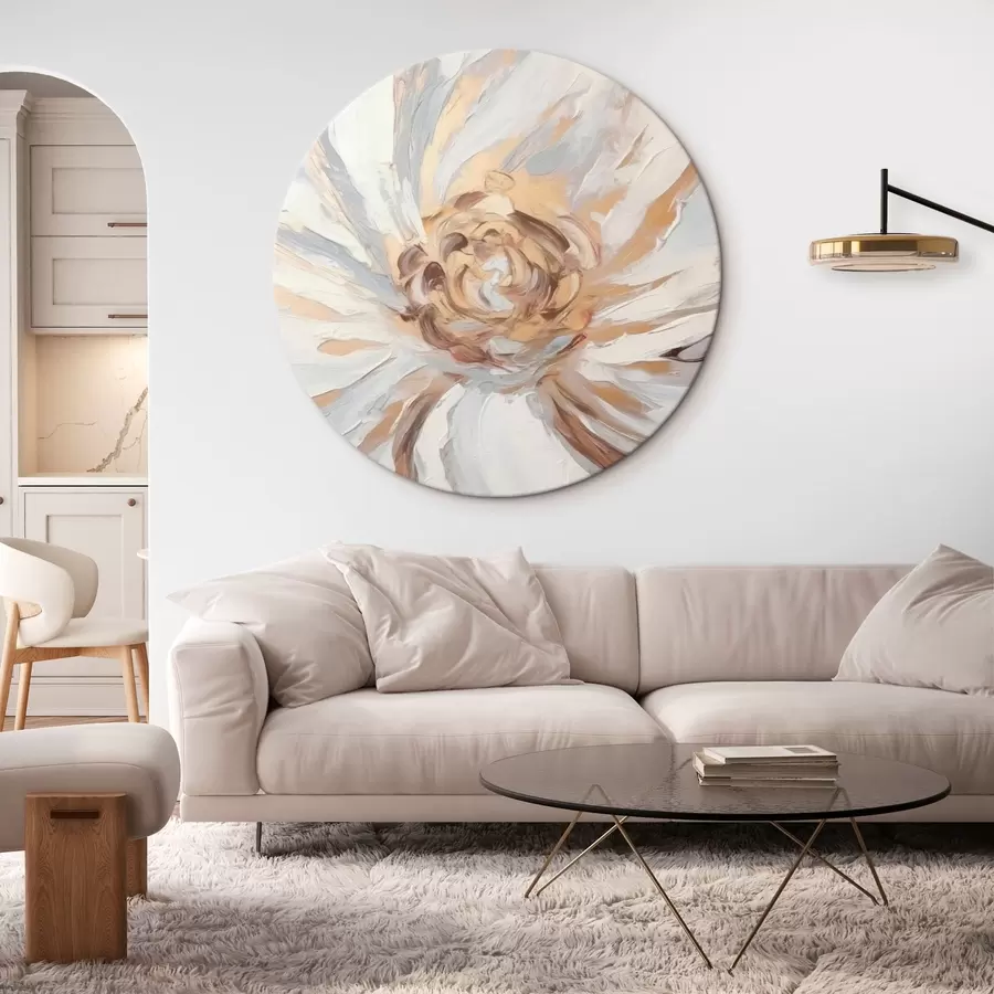 Obraz Velký bílý květinový trend Č. r42636