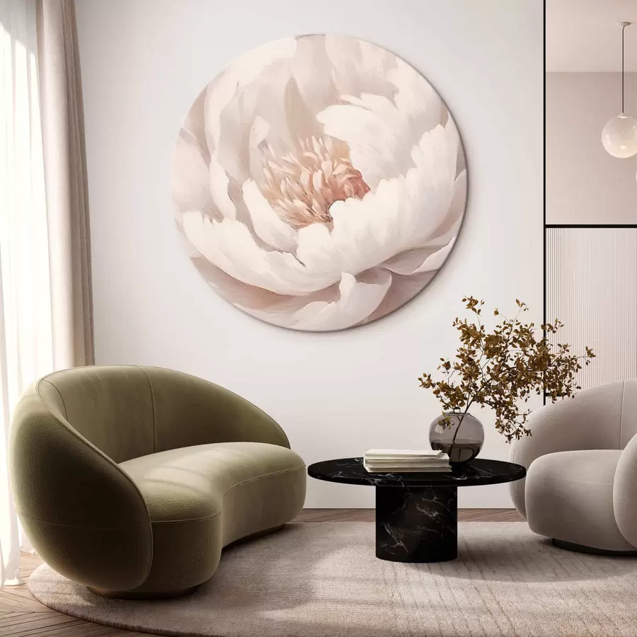 Obraz Velká bílá pivoňka Č. r42637