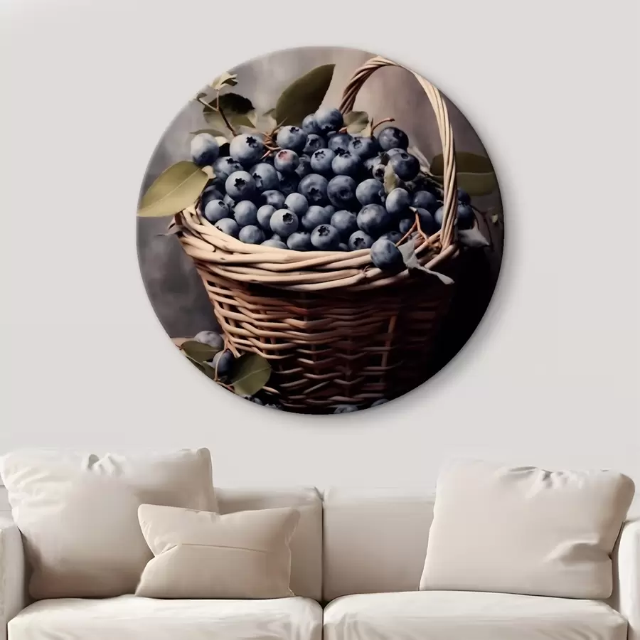Obraz Košík s borůvkami Č. r42645