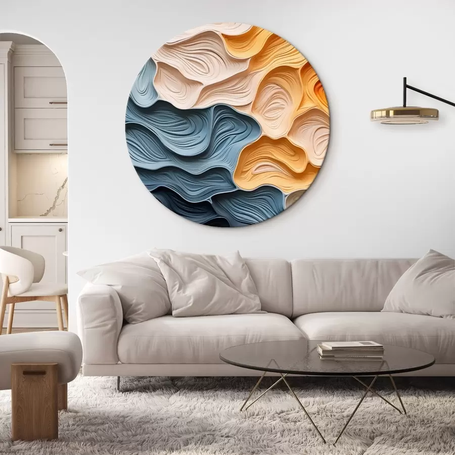 Obraz Abstraktní barevné vrstvy textury Č. r42647