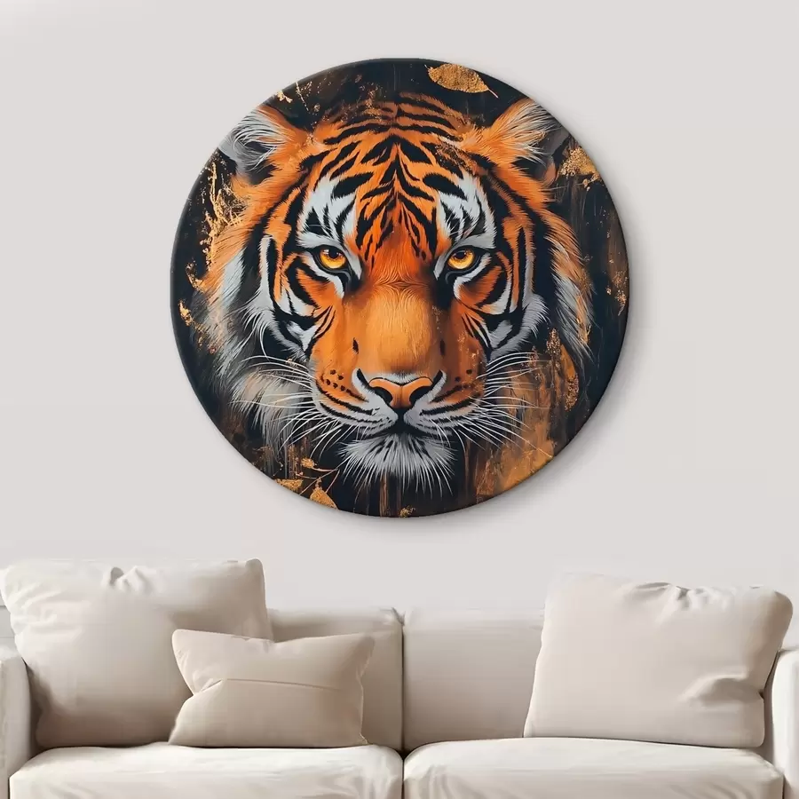 Obraz Abstraktní portrét tygra Č. r42660