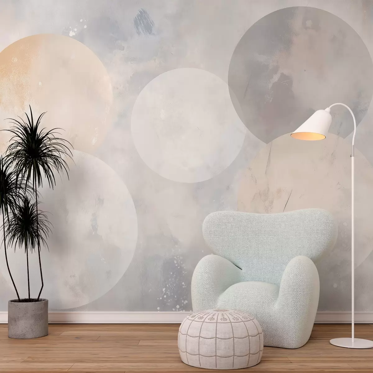 Fototapet Abstraktní tapety tanec planet w02911