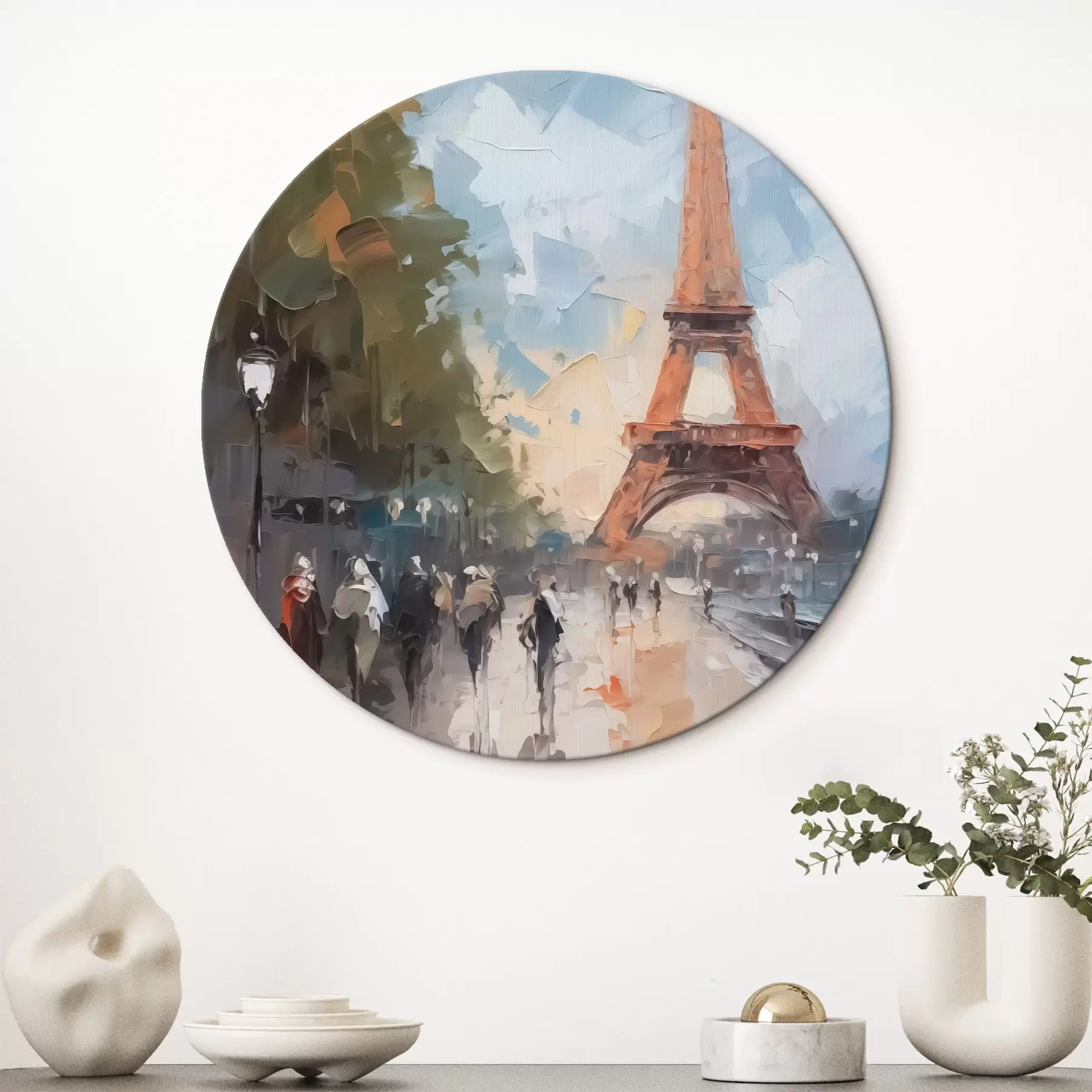 Fototapet Abstraktní krajina pařížské ulice r42755