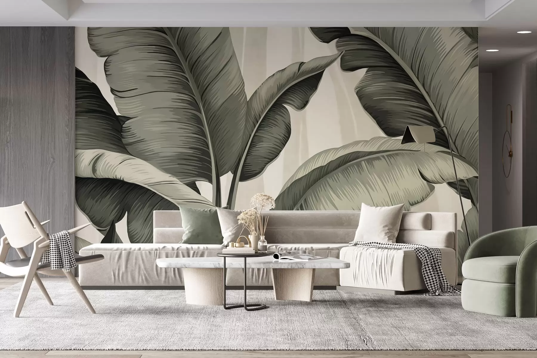 Fototapet Tropické listy w02984